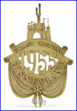 Disney Parks Disneyland Grand Opening Plaque Sign 70th Anniversary 1955 Castle
