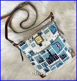 Disney Parks Dooney & Bourke Disneyland Castle 60th Anniversary Crossbody Bag