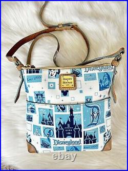 Disney Parks Dooney & Bourke Disneyland Castle 60th Anniversary Crossbody Bag