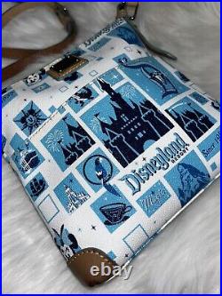 Disney Parks Dooney & Bourke Disneyland Castle 60th Anniversary Crossbody Bag