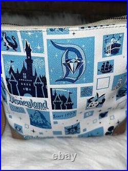 Disney Parks Dooney & Bourke Disneyland Castle 60th Anniversary Crossbody Bag