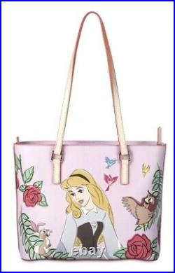 Disney Parks Dooney & Bourke Sleeping Beauty 65th Anniversary Tote Disneyland