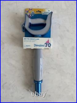 Disney Parks KEY TO DISNEYLAND 70TH ANNIVERSARY LOCKED WITH SILVER PIN