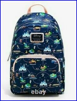 Disney Parks Loungefly Mini Backpack Bag Convertible Disneyland 65th Anniversary