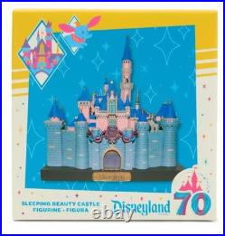 Disney Parks Sleeping Beauty Castle Figure Disneyland 70th Anniversary (NIB) Disney Parks Sleeping Beauty Castle Figure Disneyland 70th Anniversary (NIB)