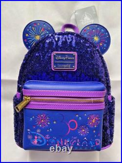 Disney Parks X Loungefly Backpack Disneyland Paris 30th Anniversary Celebration Disney Parks X Loungefly Backpack Disneyland Paris 30th Anniversary Celebration