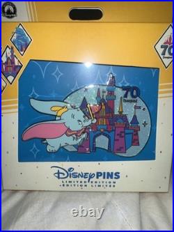 Disney PinDumbo Disneyland 70th Anniversary Jumbo Castle + Vault Bundle 2026