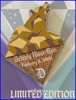 Disney Pin Disneyland 60th Diamond Anniversary Set Of 4 Small World Castle Space