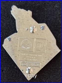 Disney Pin Disneyland 60th Diamond Anniversary Set Of 4 Small World Castle Space