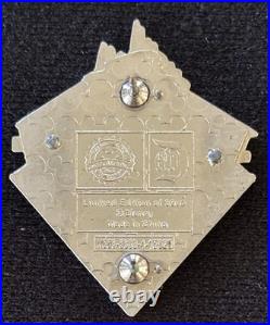 Disney Pin Disneyland 60th Diamond Anniversary Set Of 4 Small World Castle Space