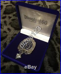 Disney Pin Disneyland Club 33 60th Diamond Anniversary LE Pin with Box
