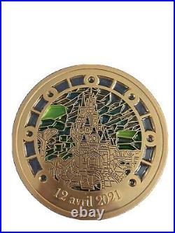 Disney Pin Disneyland Paris Anniversary Jumbo Pin 2021 Limited Edition
