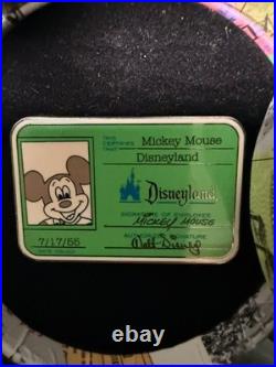 Disney Pin LE 555 Disneyland 1955 Time Capsule 4 Pin Set 55th Anniversary