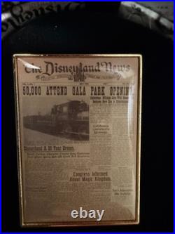 Disney Pin LE 555 Disneyland 1955 Time Capsule 4 Pin Set 55th Anniversary