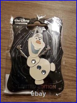 Disney Pin WDI Disneyland 60th Anniversary Diamond Character LE 250 Olaf