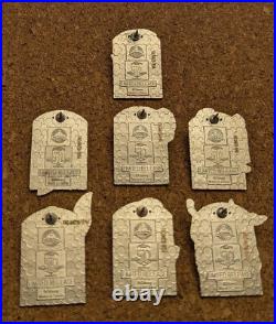 Disney Pin set of 7 Disneyland Haunted Mansion 50th Anniversary ghost 2019