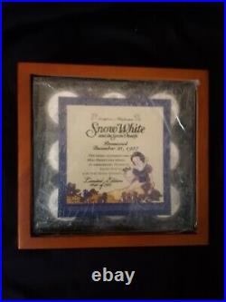 Disney Snow White, Silver Plated Coins, 70th Anniversary RARE LOW NUMBER