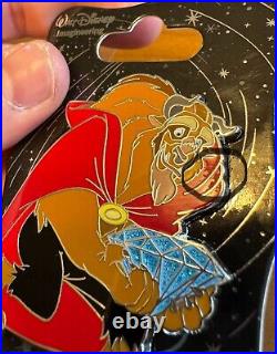 Disney WDI Disneyland 60th Anniversary Diamond Character LE 250 60 Pin Beast