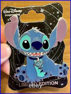 Disney WDI Disneyland 60th Anniversary Diamond Character LE 250 60 Pin Stitch