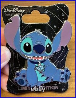 Disney WDI Disneyland 60th Anniversary Diamond Character LE 250 60 Pin Stitch