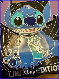 Disney WDI Disneyland 60th Anniversary Diamond Character LE 250 60 Pin Stitch