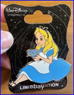 Disney WDI Disneyland 60th Anniversary Diamond Character LE 250 HTF Pin Alice Disney WDI Disneyland 60th Anniversary Diamond Character LE 250 HTF Pin Alice
