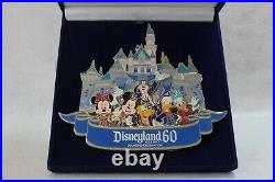 Disney WDI LE Pin Jumbo Disneyland 60th Anniversary Castle Diamond Celebration