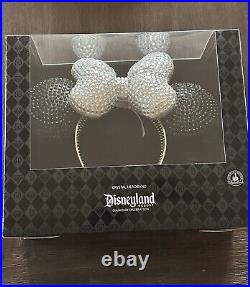 Disney disneyland 60th anniversary SWAROVSKI CRYSTAL minnie mouse ears headband