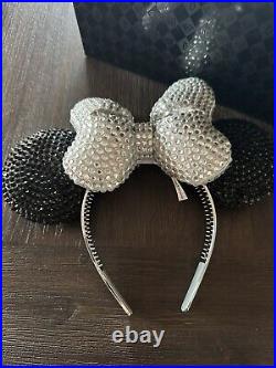 Disney disneyland 60th anniversary SWAROVSKI CRYSTAL minnie mouse ears headband