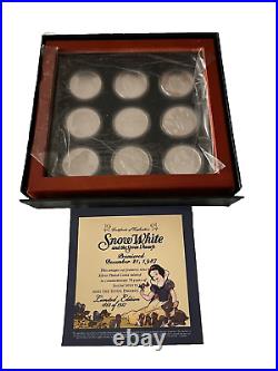 Disney's Snow White and the Seven Dwarfs Silver Plate Limited 70th Anniversary