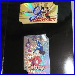 Disneyland 10th Anniversary Phone Card Collectible Vintage Memorabilia