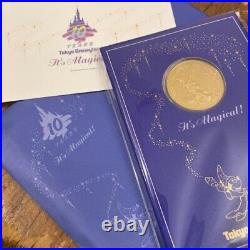 Disneyland 10th anniversary medal disney Japan