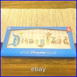 Disneyland 11-Pin Limited Edition Marquee Set 70th Anniversary