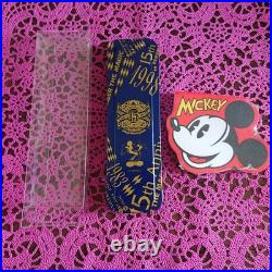 Disneyland 15th Anniversary Ballpoint Pen Memo with Glue #34ce1e