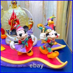 Disneyland 15th Anniversary Figure Mickey Mouse Minnie Donald Duck Goofy Ceramic