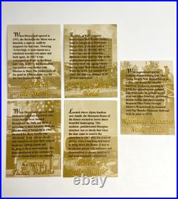 Disneyland 1995 40th Anniversary Cast Member Sets #1, 2, & 3 of Pins and Cards