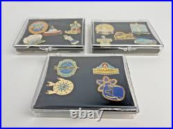 Disneyland 1995 40th Anniversary Cast Member Sets #1, 2, & 3 of Pins and Cards