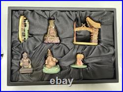 Disneyland 2005 Adventureland Pewter Miniature Set 50th Anniversary LE 1500 Rare