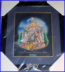 Disneyland 2005 Counting Down to the Celebration of a Lifetime Framed LE PIN SET