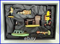 Disneyland 2005 Frontierland Pewter Miniature set 50th Anniversary LE 1500 RARE