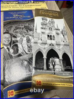 Disneyland 2005 Ticket Book 50th Anniversary Main Gate Admission Ticket Lot