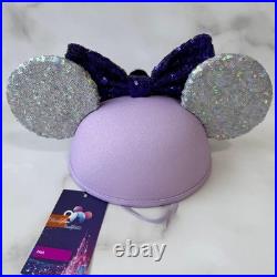 Disneyland 20th Anniversary Minnie Ear Hat Purple