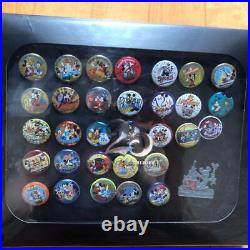 Disneyland 25Th Anniversary Mini Pin Badge Collection