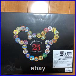 Disneyland 25Th Anniversary Mini Pin Badge Collection