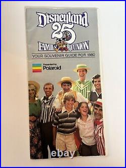 Disneyland 25th Anniversary Lot of Tickets Books and Guide 1980