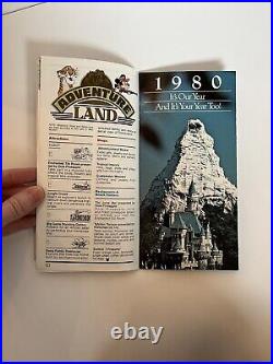 Disneyland 25th Anniversary Lot of Tickets Books and Guide 1980