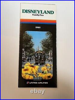 Disneyland 25th Anniversary Lot of Tickets Books and Guide 1980