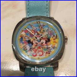 Disneyland 30th Anniversary Limited Wristwatch Rare Collectible Edition