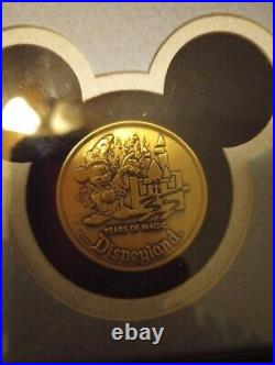 Disneyland 35th Anniversary Commemorative Limited Edition 1 Oz Silver/24k Coin