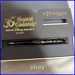 Disneyland 35th Anniversary Parker Ballpoint Pen Limited Edition Collectible